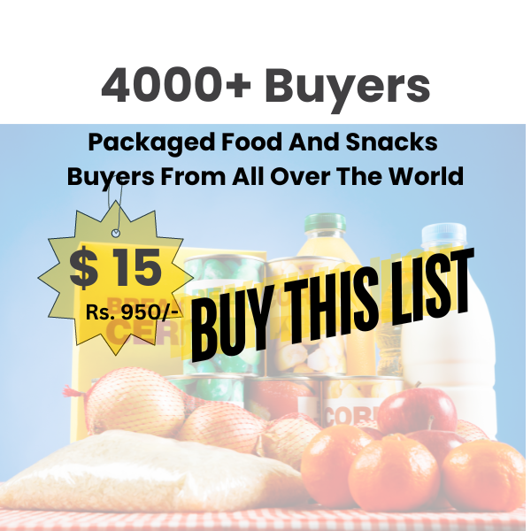 Packaged food buyers from all over the world