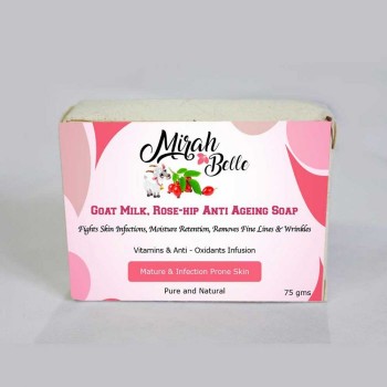 Goat Milk, Rose Hip Anti-aging soap