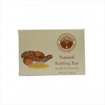 Natural Bathing Bar (Sandal & Curcumin)