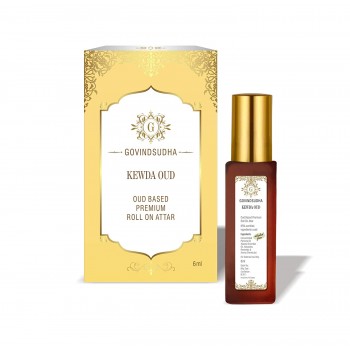 Kewda Fragnance Oud Based Premium Roll On Attar for Unisex_6ml