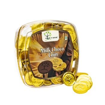 NATURE N NATURE MILK CHOCO COIN 230G – C100