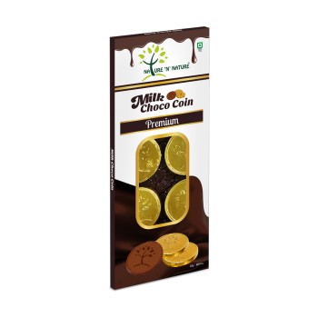 NATURE N NATURE PREMIUM MILK CHOCO COIN - 60G - PBC10