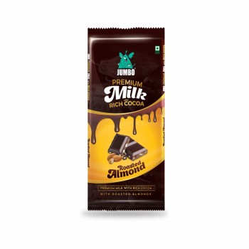 JUMBO PREMIUM RICH MILK CHOCOLATE WITH ROASTED ALMOND-38G