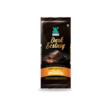 JUMBO DARK CHOCOLATE DARK ECSTACY WITH ROASTED ALMOND-15G