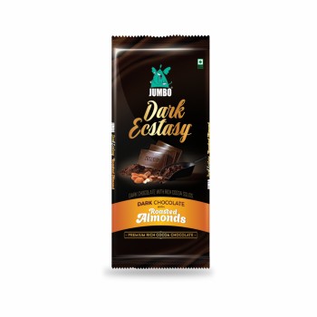 JUMBO DARK CHOCOLATE DARK ECSTACY WITH ROASTED ALMOND-38G