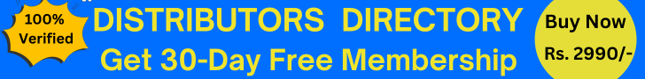 Banner Offering Distributors directory and free 30 day membership of Vanik